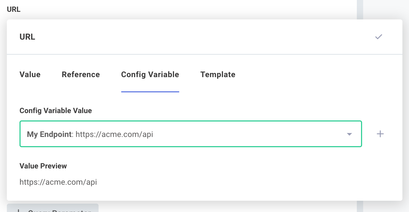 Simple string as input